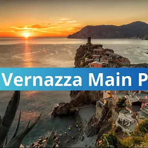 The Main Plaza - & Vernazza